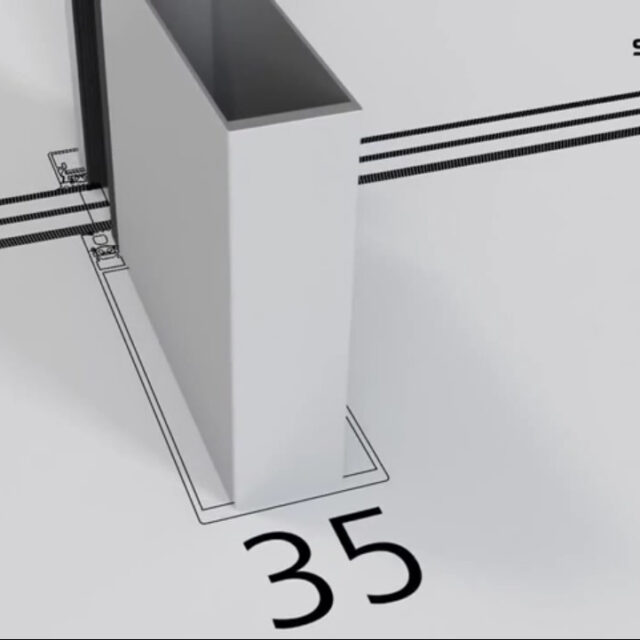 FWS 35 PD a montanti e traversi