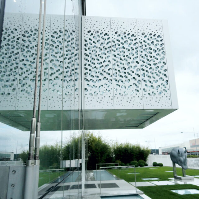 Expanded and perforated metals