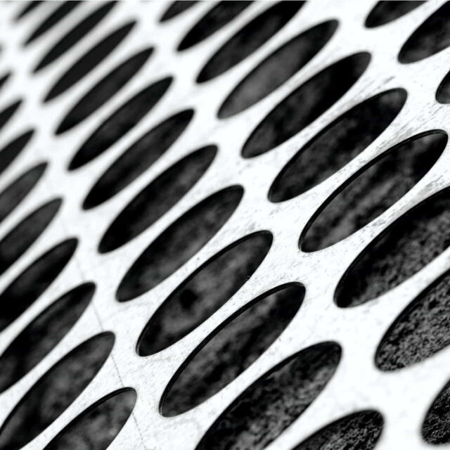 Expanded and perforated metals