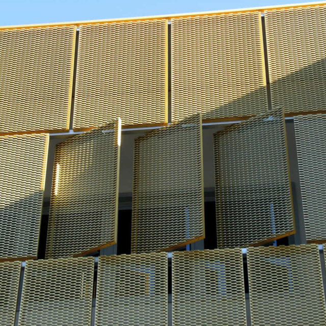 Expanded and perforated metals