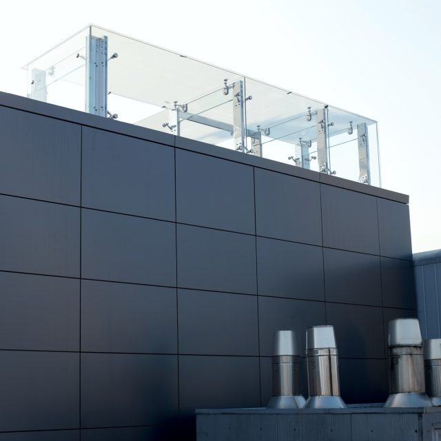 Cantilever roofs