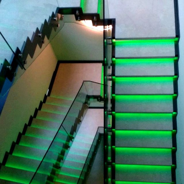 Luminous staircase