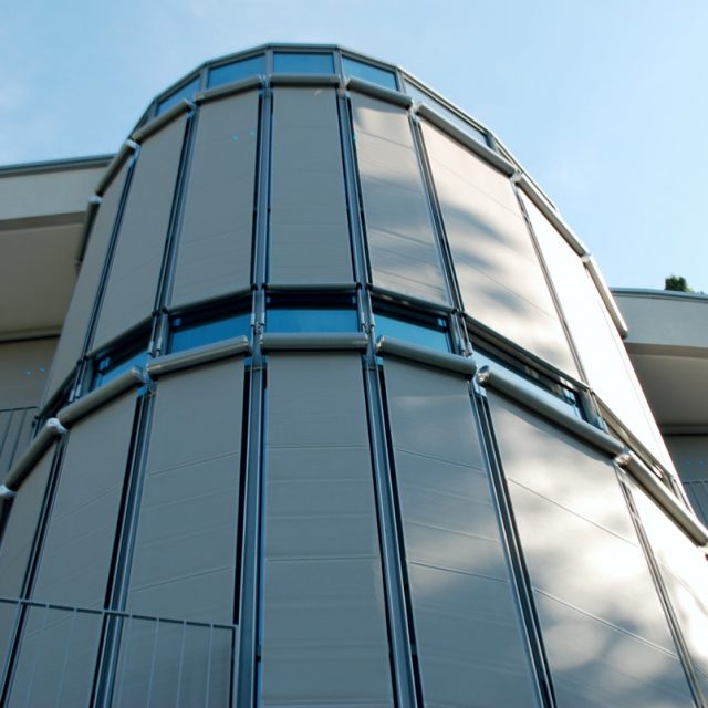 Private villas curtains