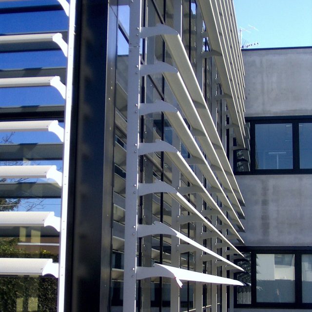Custom-designed blade sunshades