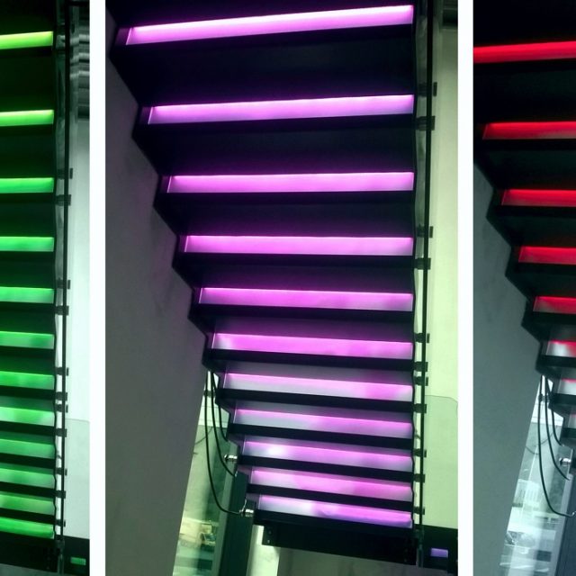 Luminous staircase