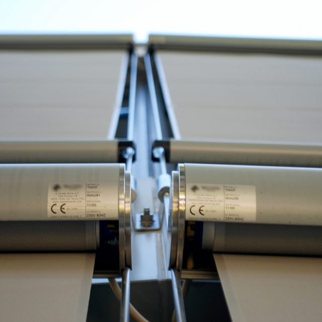 Private villas curtains