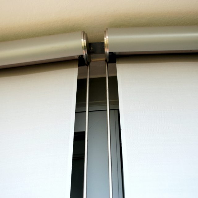 Private villas curtains