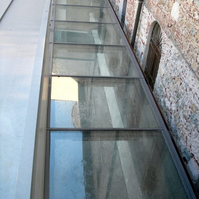 Bassano civic museum roofing