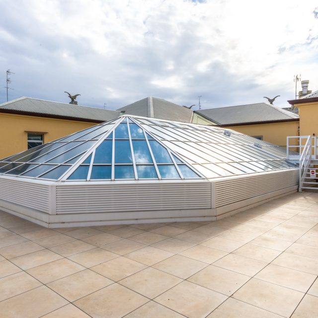 Skylight and velarium