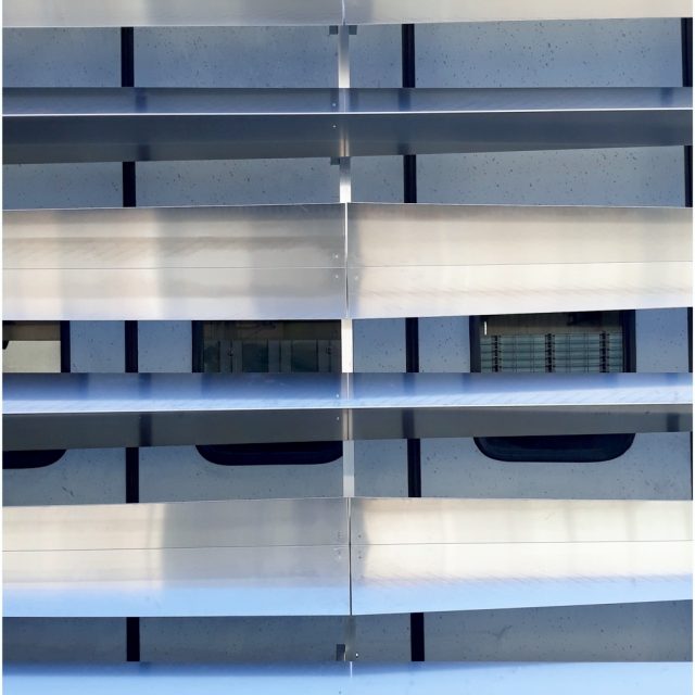 Sunscreen facade