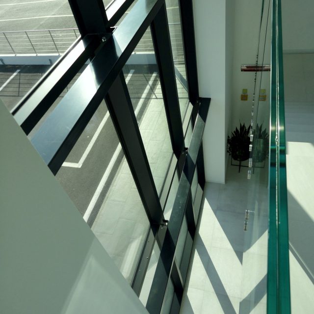 Three-flight staircase