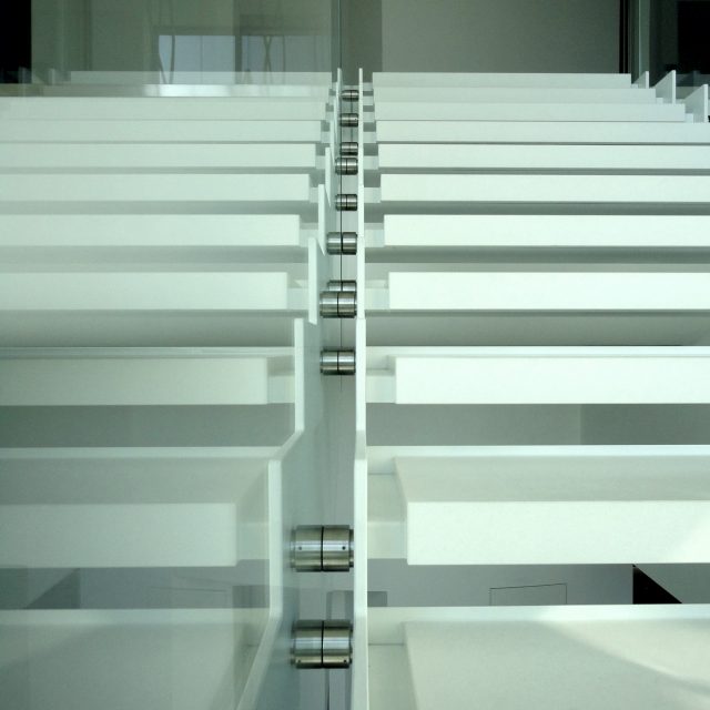 Three-flight staircase